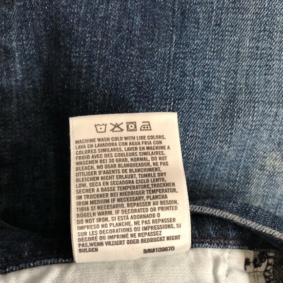 Never worn Citizens of Humanity Carlton ankle straight leg jeans blue size 30 - Picture 13 of 16